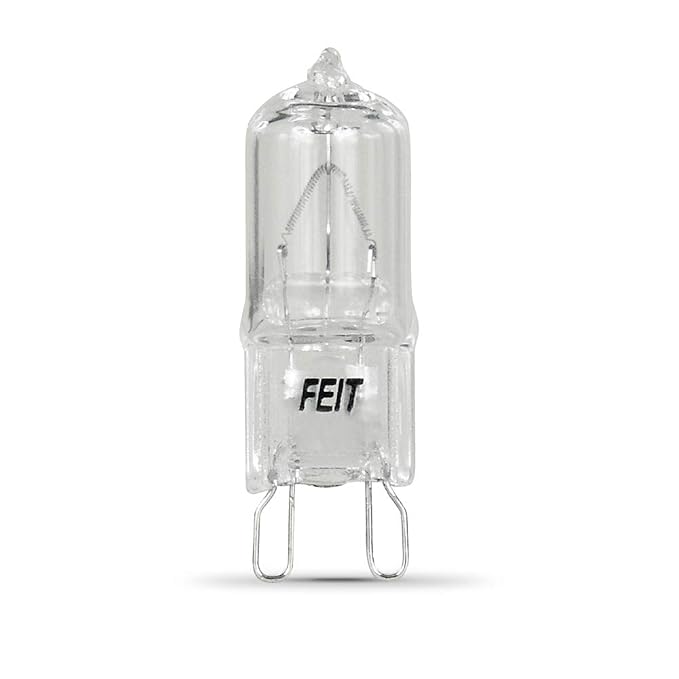 Feit Electric BPQ35/G9/CAN 35W Warm White G9 Dimmable Halogen Light Bulb