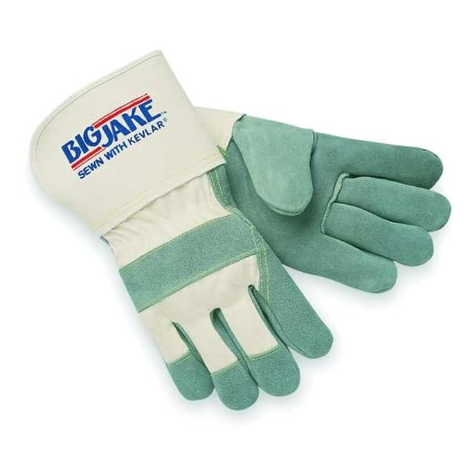 MCR SAFETY 1710L Large Big Jake 4-1/2" Gauntlet Cuff Full Featur (1 PR)