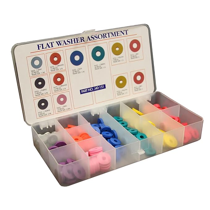 Jones Stephens J40151 Assorted Flat Washer Kit