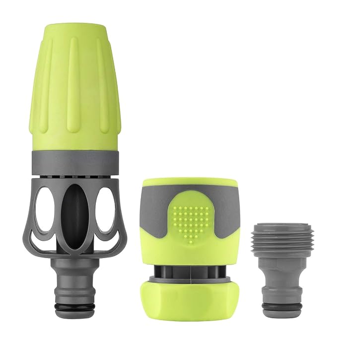 FlexZilla HFZGAK01 Garden Hose Nozzle Kit, 3-Piece, bulk