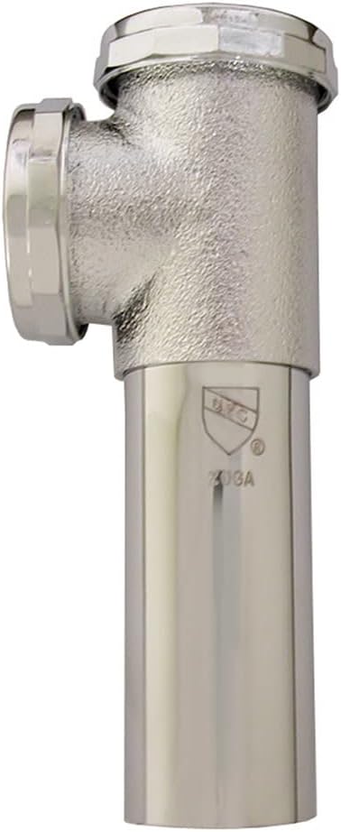 Jones Stephens P38024 1-1/2" Chrome Plated Brass Slip Joint End Outlet Tee Only 20 Gauge