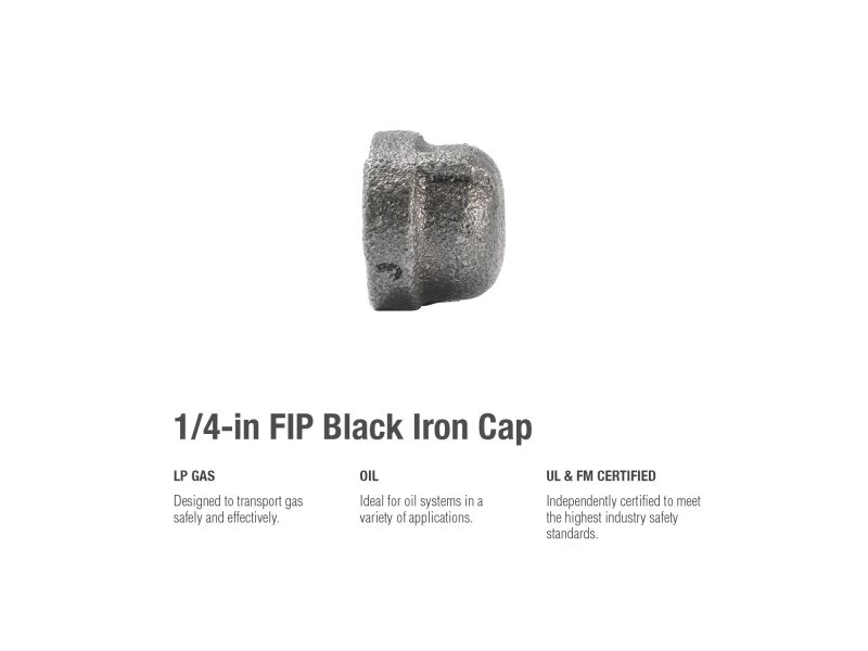 B&K Products 521-401 1/4" Cap