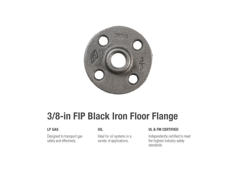 B&K Products 521-602 3/8" Floor Flange