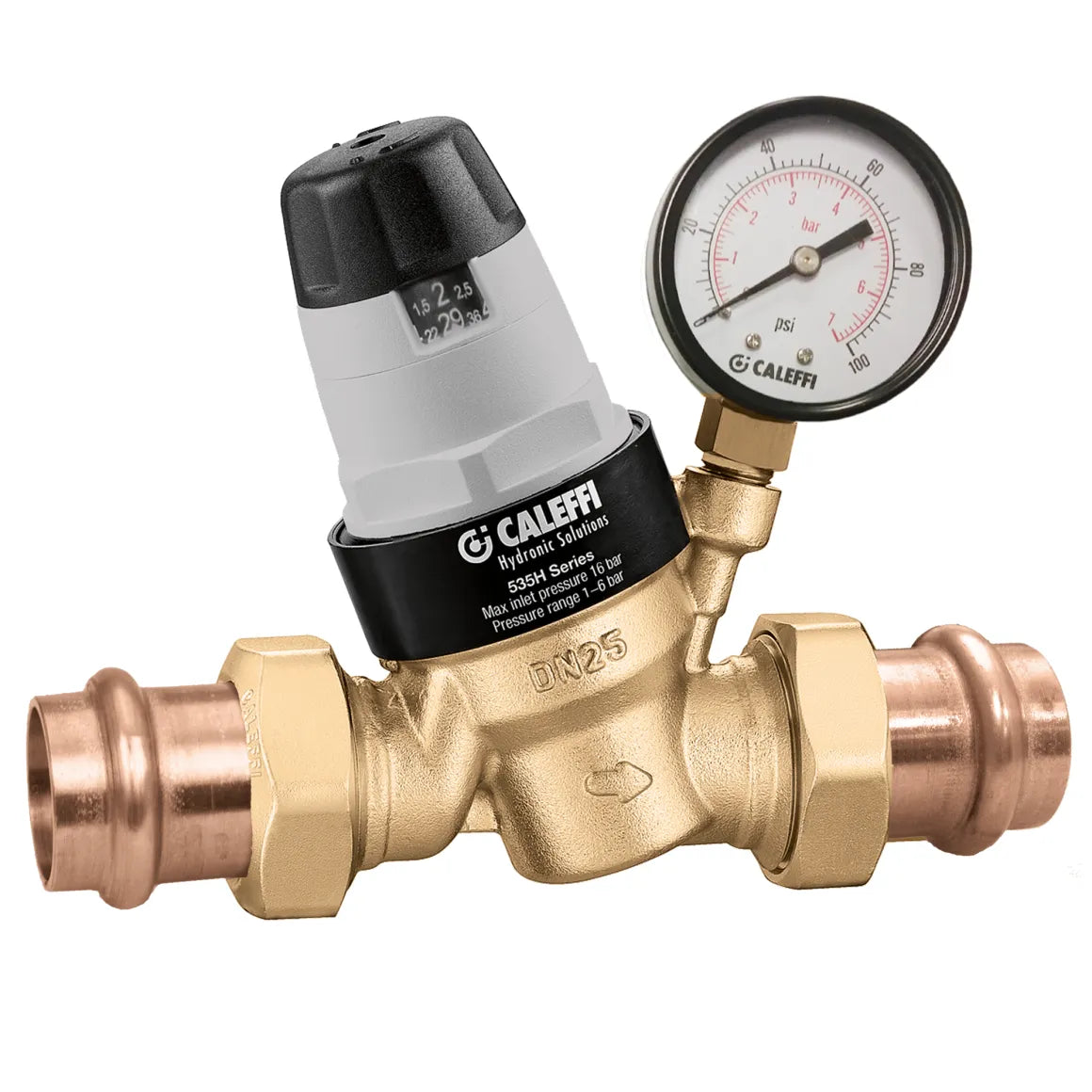 Caleffi 535640HA PressCal™ PRV ASSE 1003, Female 1/2" Press