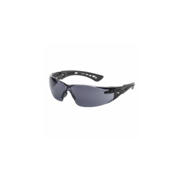 BOLLE SAFETY 40208 Rush + Smoke Pc Asaf - Platinum/Black & Grey (10 PR)