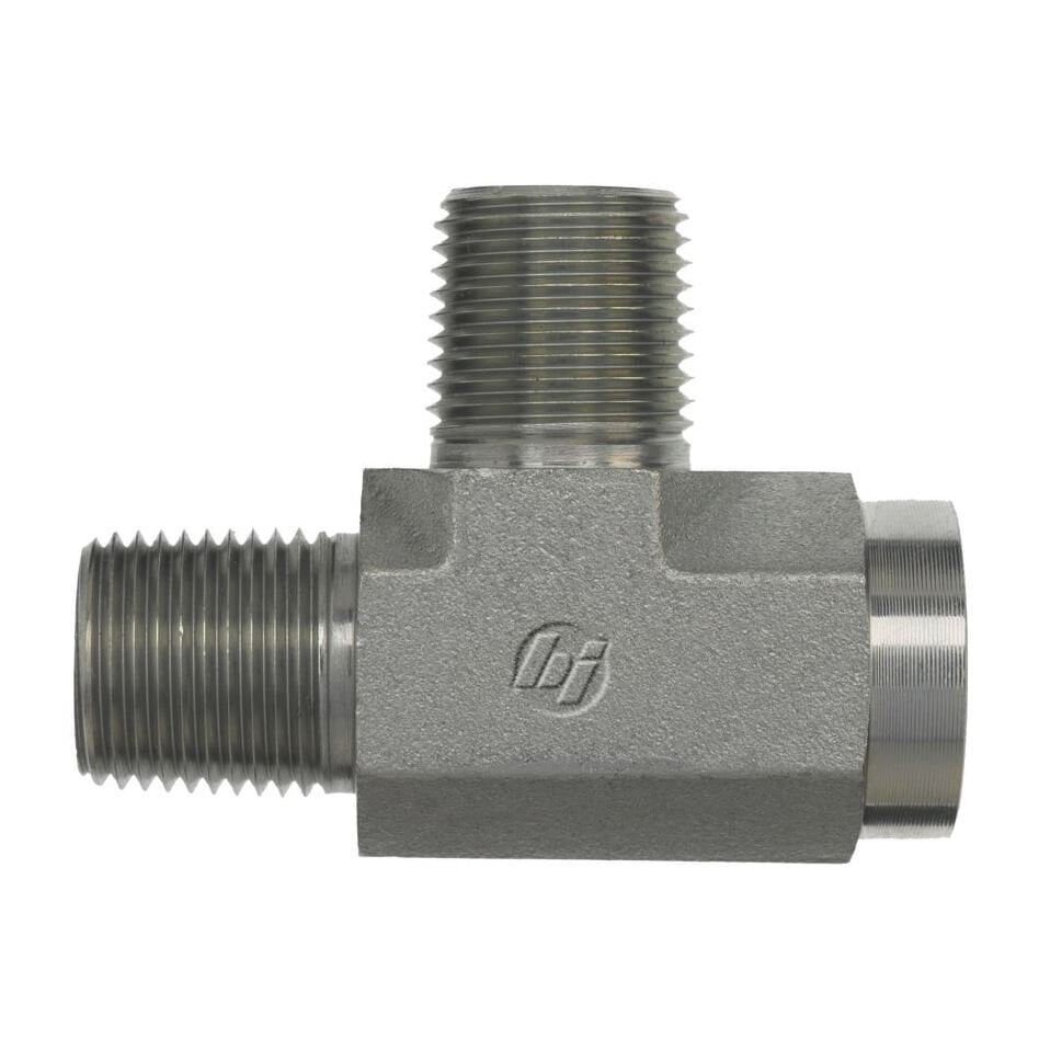 Brennan 5603-04-04-04-SS 04Mp-04Fp-04Mp Tee STNLS