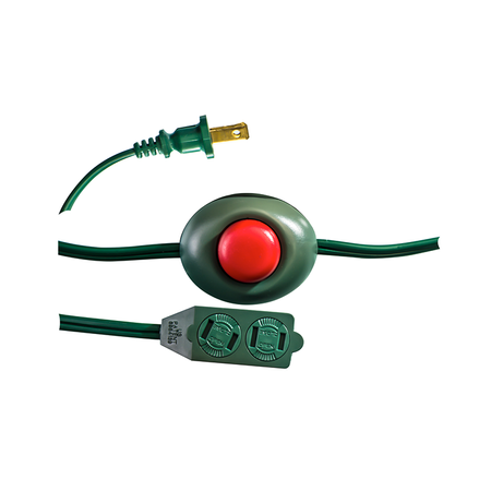 GoGreen Power GG-24510GN Footswitch 9' 16/2 SPT-2 Green