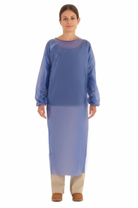 SOS Cleanroom ?950172? Ansell 56-903 AlphaTec 6 mil PVC Coat Apron (12/Case)