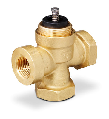 Siemens 599-00232 599 SERIES ZONE VALVE, 3/4", 3W, 4.1CV, LINEAR, ANSI 125, 1/10" STROKE, NPT