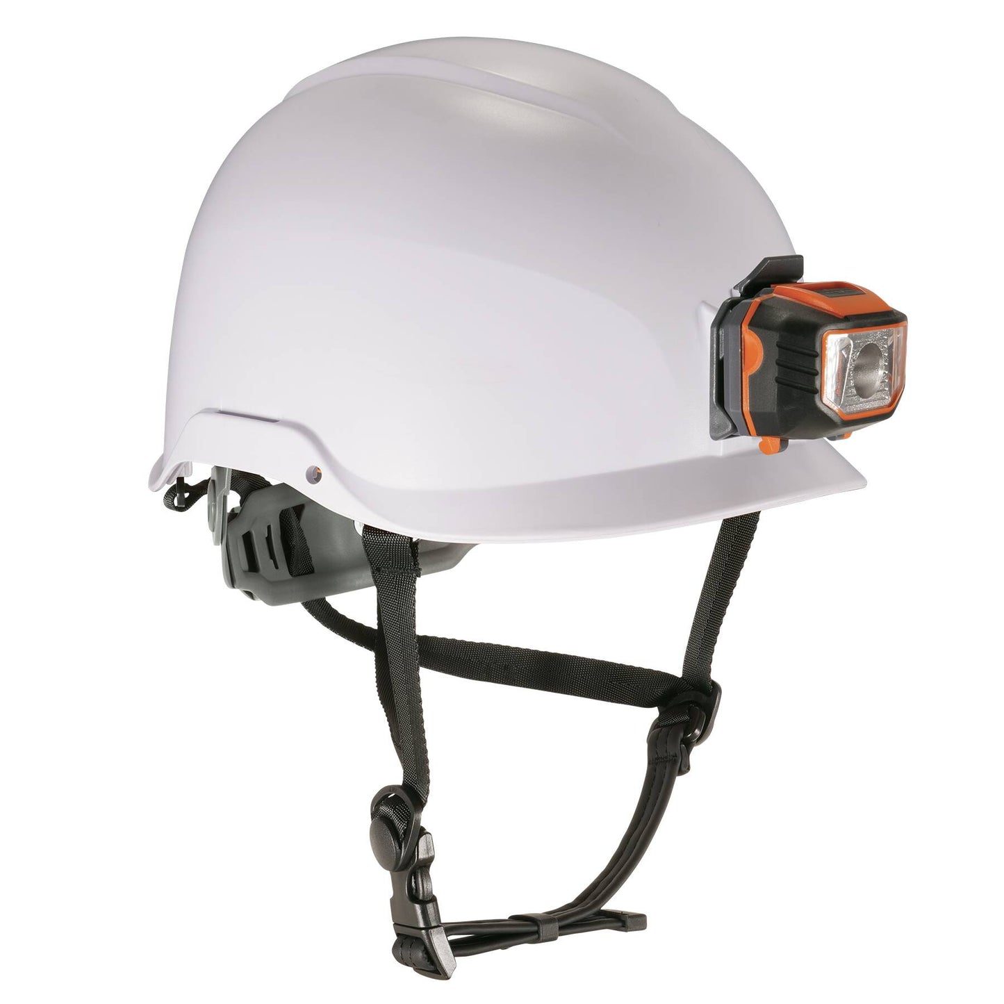 Ergodyne 60201 Skullerz 8974LED Safety Helmet with LED Light - Class E (White)