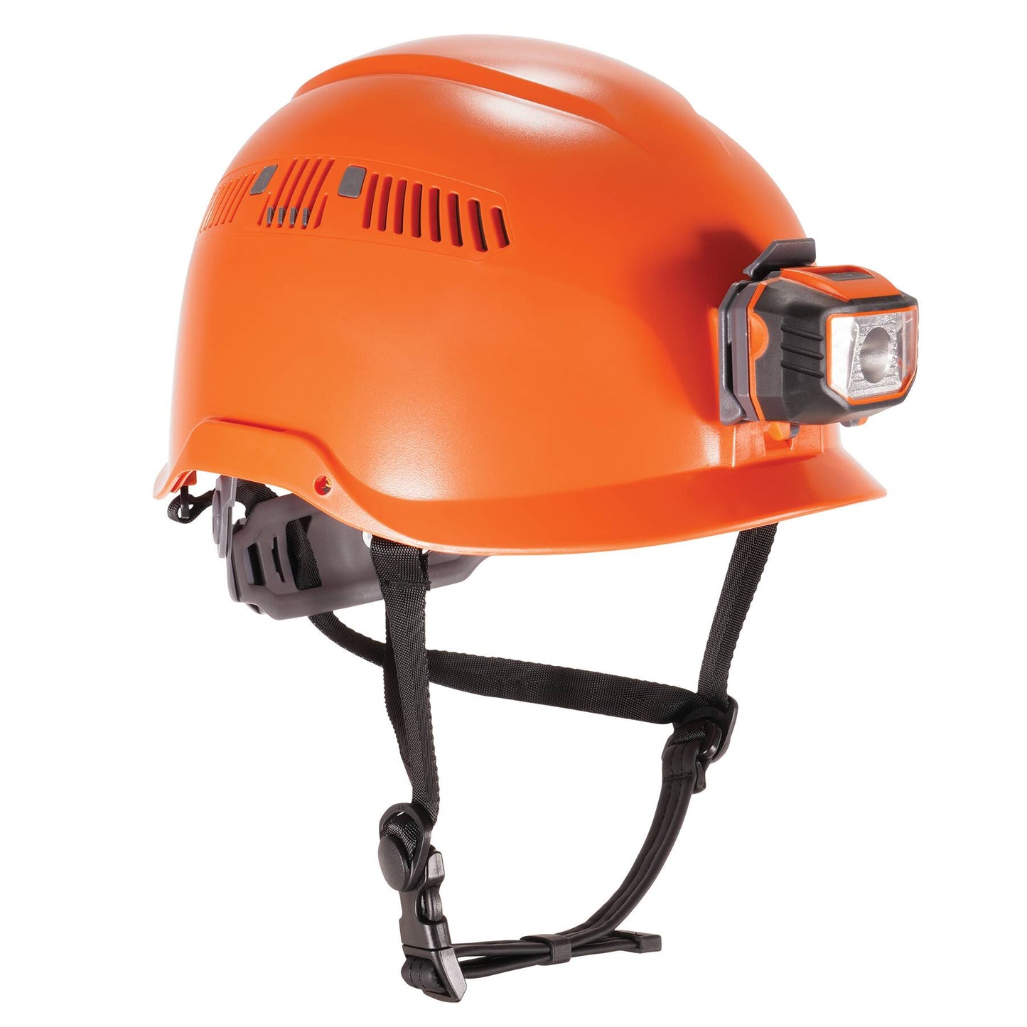 Ergodyne 60207 Skullerz 8975LED Safety Helmet with LED Light - Class C (Orange)