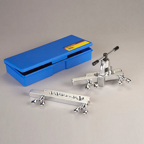 Yellow Jacket 60240 Full range 45° flaring kit for 3/16" to 3/4" O.D. with yoke, two bars, case, instructions