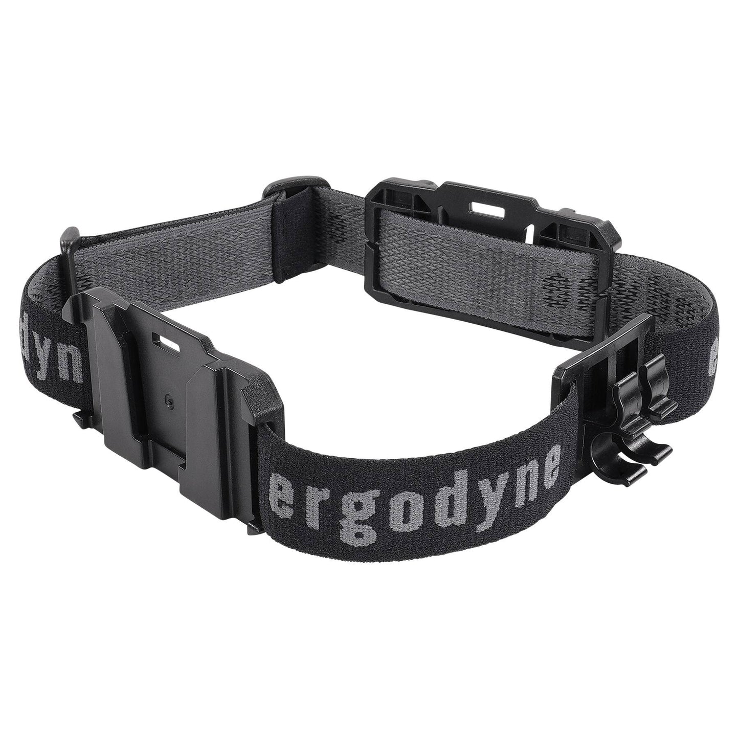 Ergodyne 60292 Skullerz 8980 Headband Light Mount with Fabric Strap (Black)