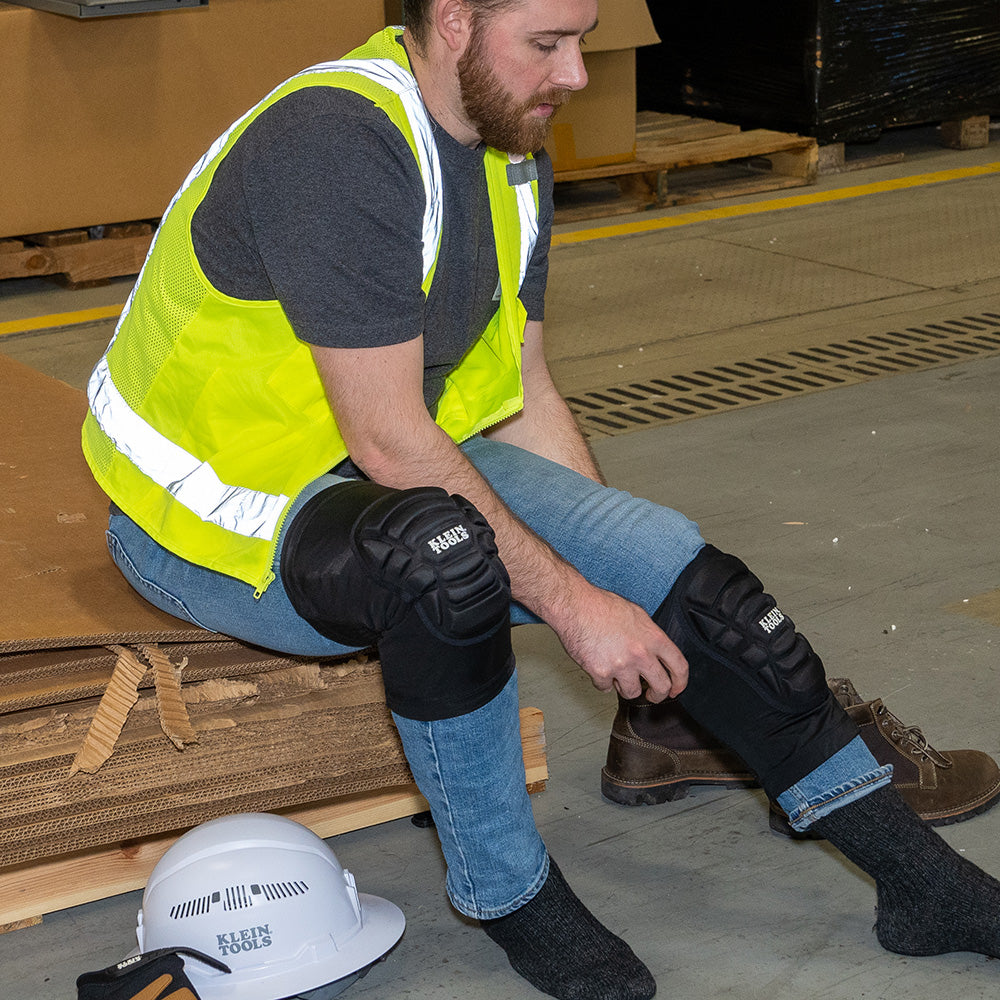 Klein Tools 60615 Heavy Duty Knee Pad Sleeves, S/M