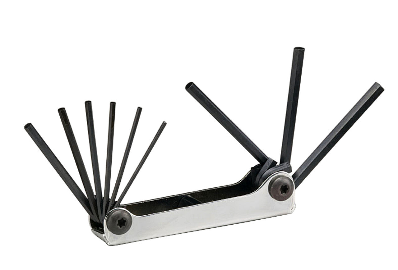 Yellow Jacket 60710 Hex key set“9 sizes 5/64", 3/32", 7/64", 1/8", 9/64", 5/32", 3/16", 7/32", 1/4"