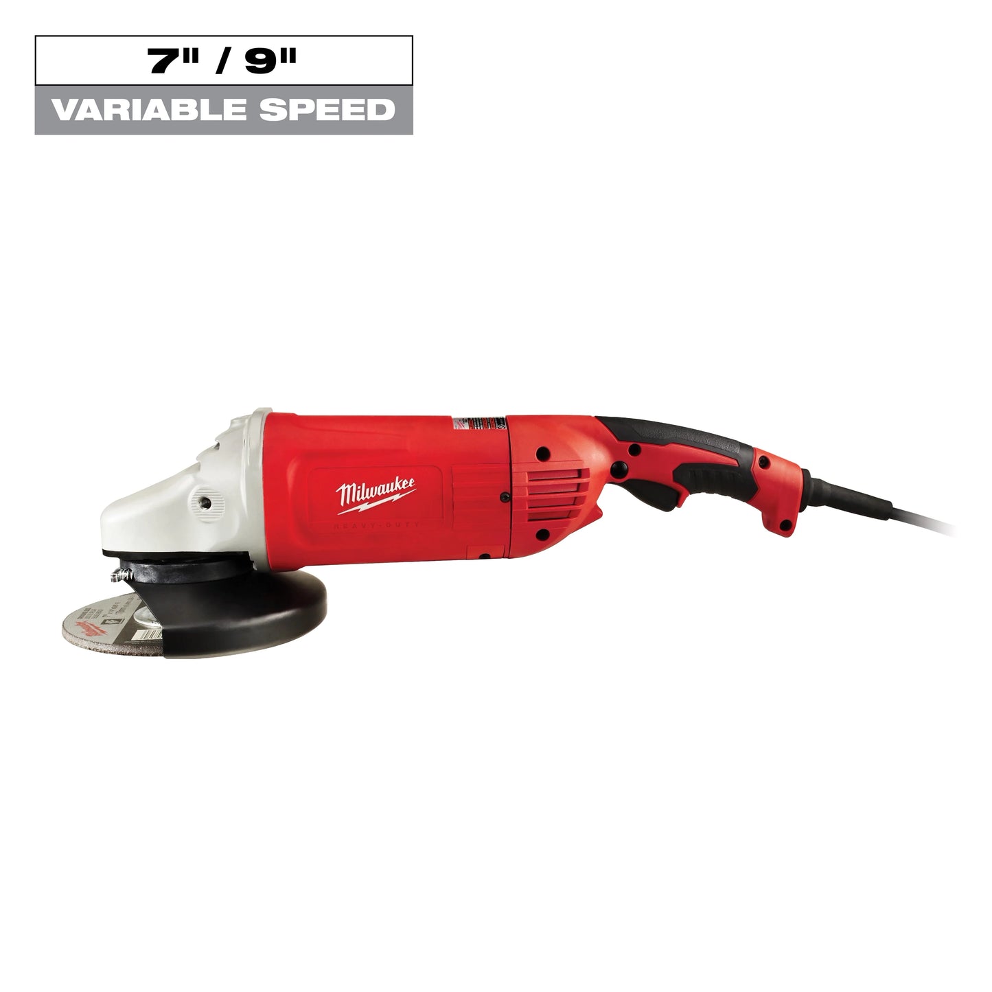 Milwaukee Tool 6088-30 15 Amp 7"/9" Large Angle Grinder w/ Lock-on, 1 EA
