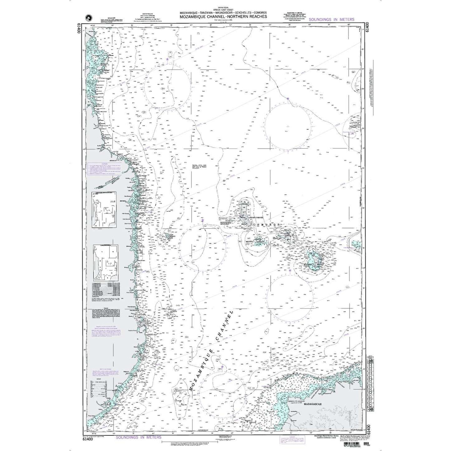 Paradise Clay NGA_61400 NGA Chart Mozambique Channel - Northern Reaches