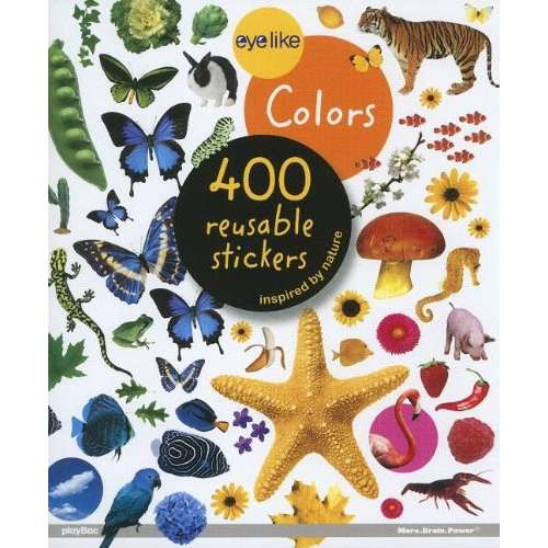 Paradise Clay WPC045 Eyelike Stickers: Colors - Book