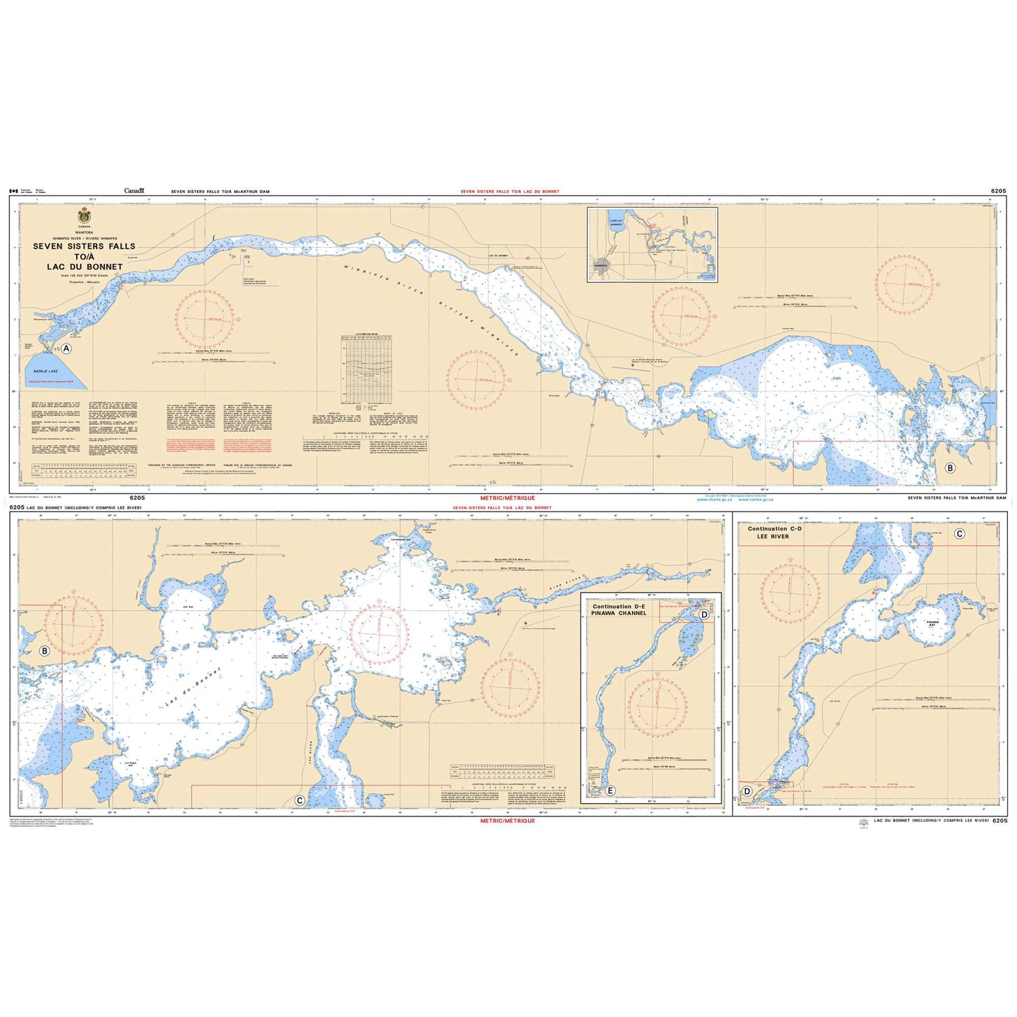 Paradise Clay CAN6205 CHS Seven Sisters Falls to/ Lac du Bonnet