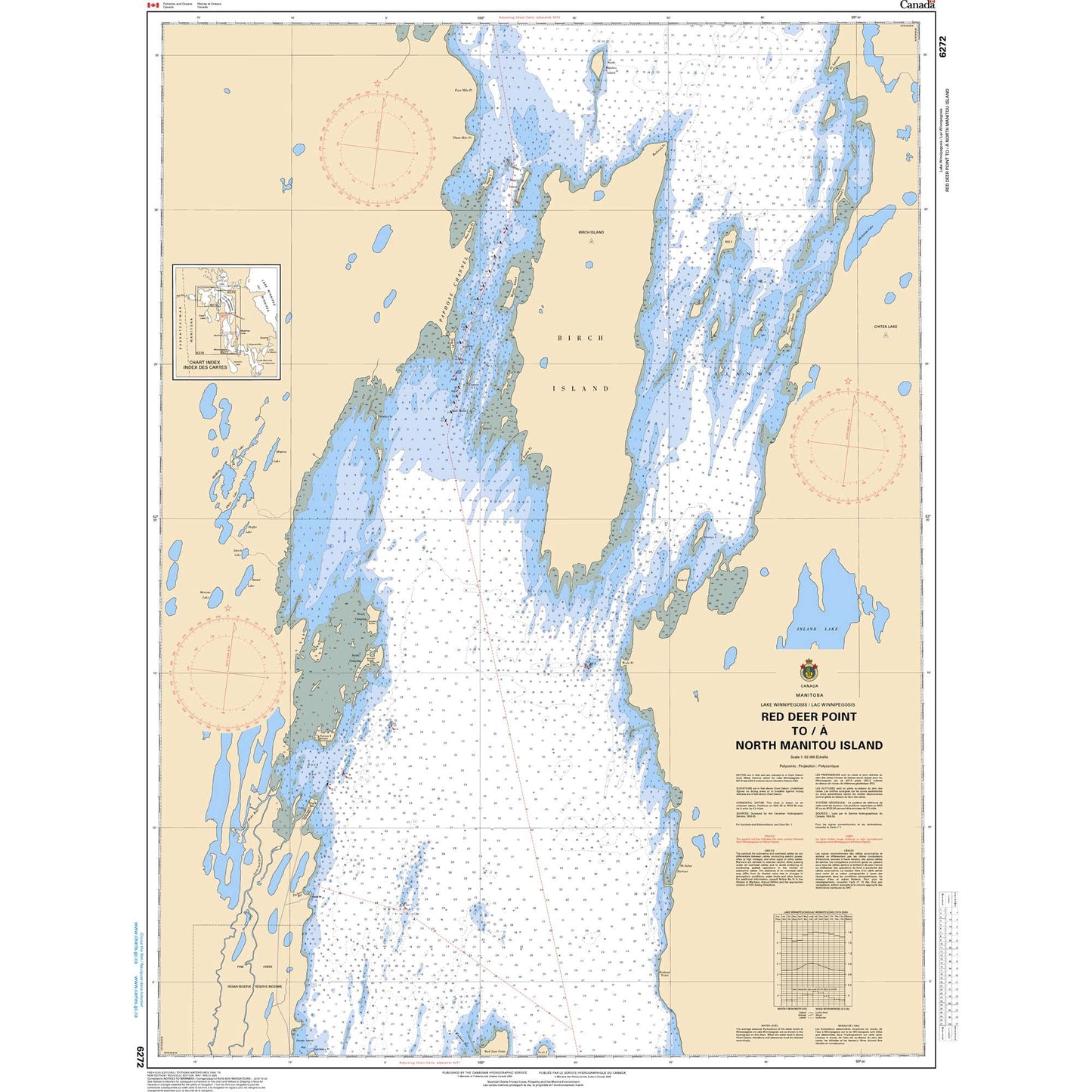 Paradise Clay CAN6272 CHS Red Deer Point to/ North Manitou Island