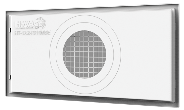 Havaco HT-1X2-ERTNBE-BK 1' X 2' Egg Crate Return Lay-In (Black)