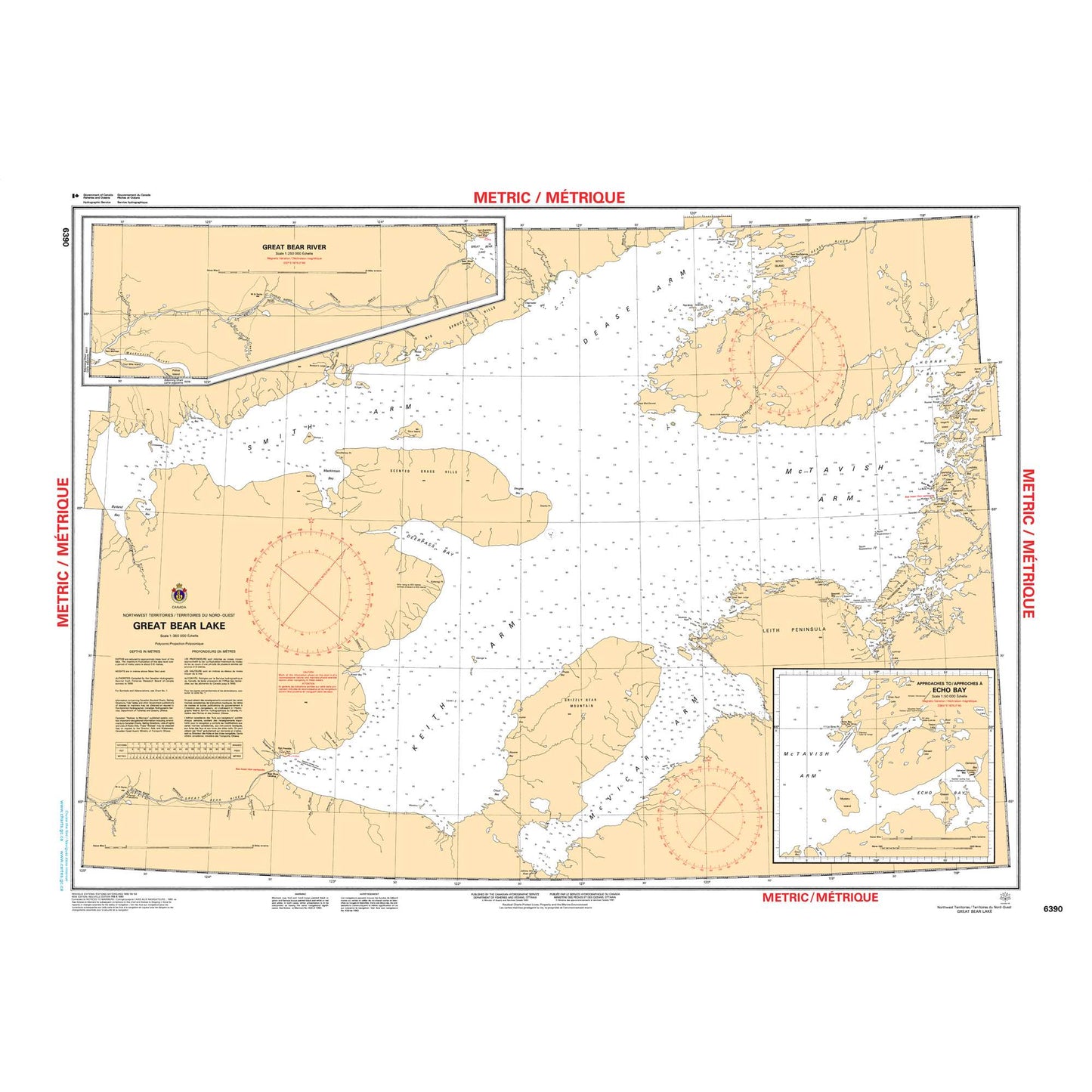 Paradise Clay CAN6390 CHS Chart Great Bear Lake
