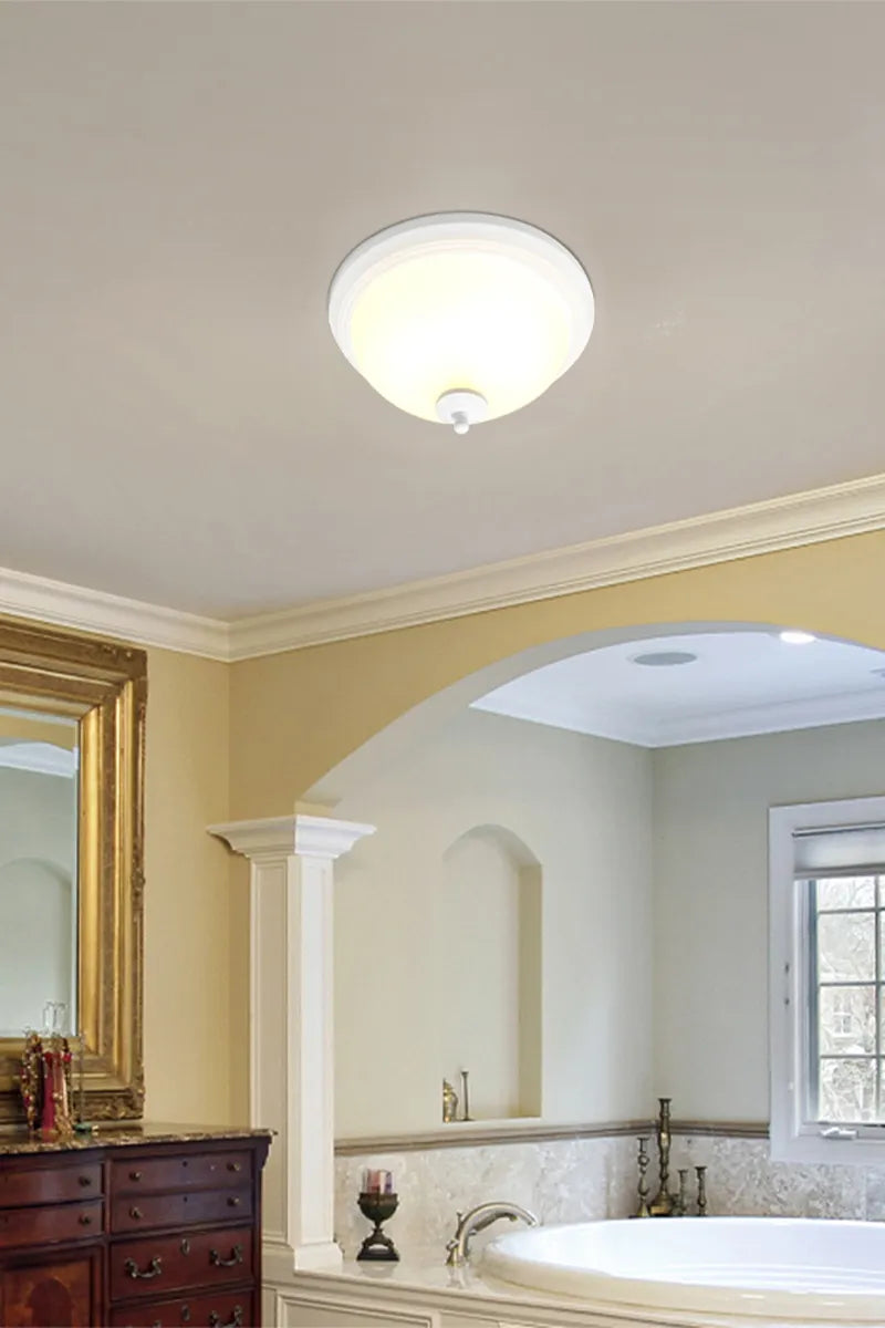 Euri Lighting EIN-CL45WH-2020cec Residential LED CA Compliant 24-Watt 13” Round Ceiling Light Dimmable