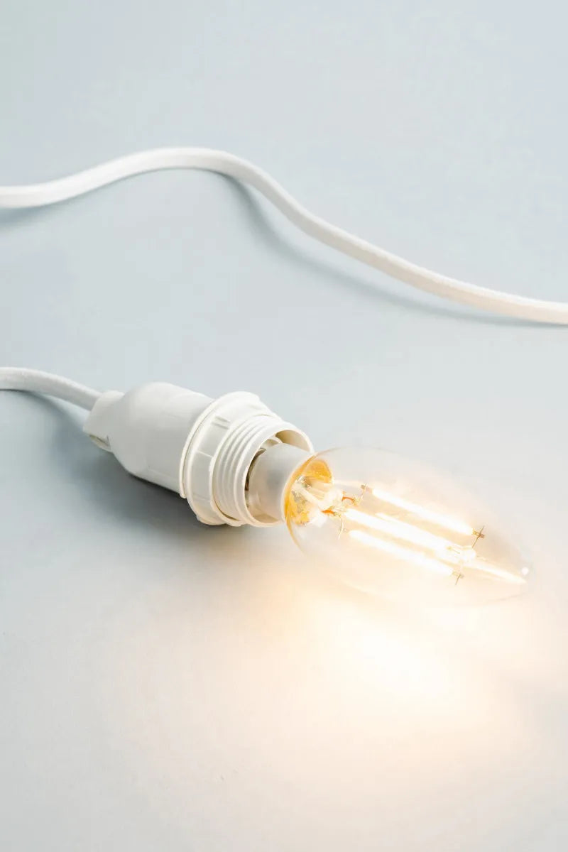 Euri Lighting VB10-3020cec-4 Vintage LED CA Compliant 60-Watt Equivalent B10 Filament Lamp E12 Candelabra Dimmable