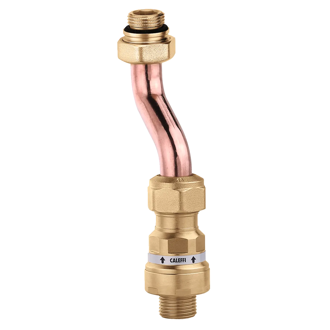Caleffi 668000 Off-Centre By-Pass Assy 25KPA 1/2"MX1/2"