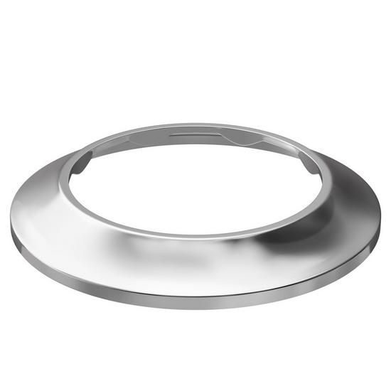 Jones Stephens E02200 2" IPS Chrome Plated Steel Shallow Escutcheon, Bag of 25