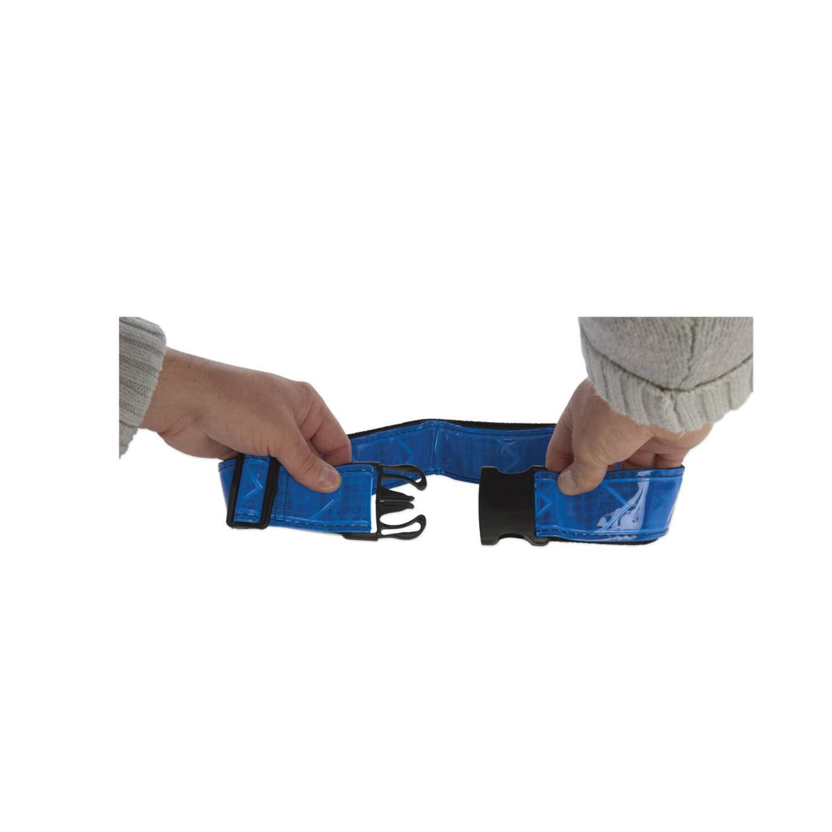 AbilityOne 8465016306921 SKILCRAFT Safety Belt - Vinyl - Blue
