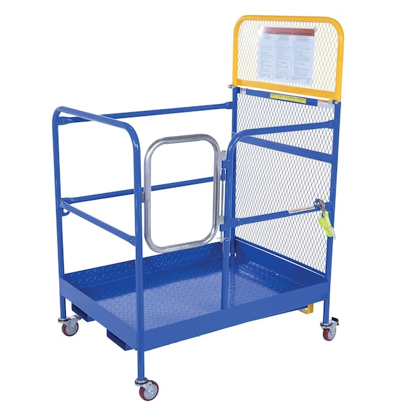 Vestil WP-3648-CA Work Platform - Sin.gle Door