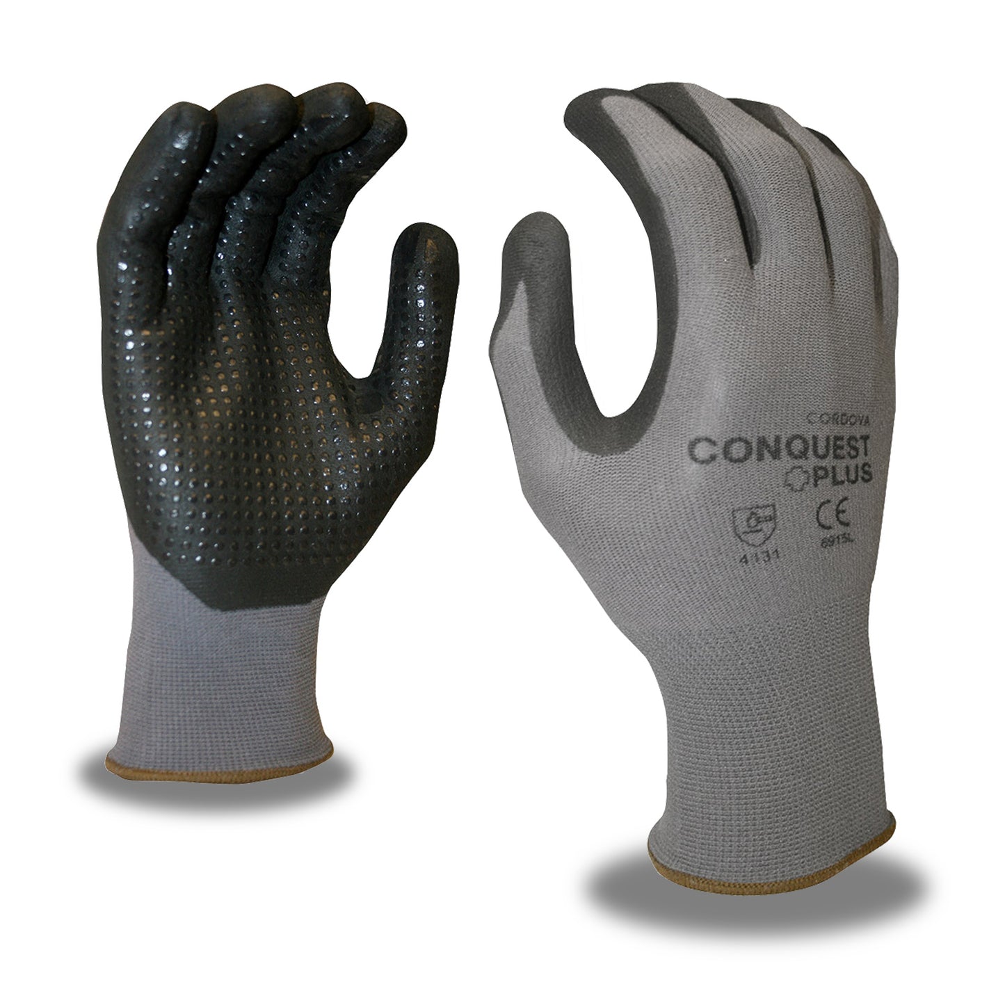 Cordova Safety 6915XL Conquest Plus™, Nitrile, Foam, Dots