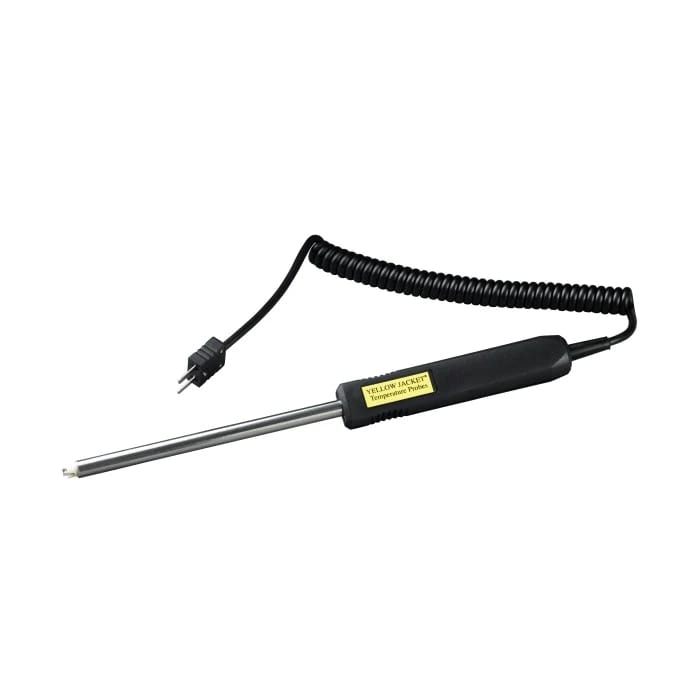 Yellow Jacket 69220 Type K surface probe, 1650°F (900°C) Max temp, 4 ft. (1.21 m) length, 3 sec.
