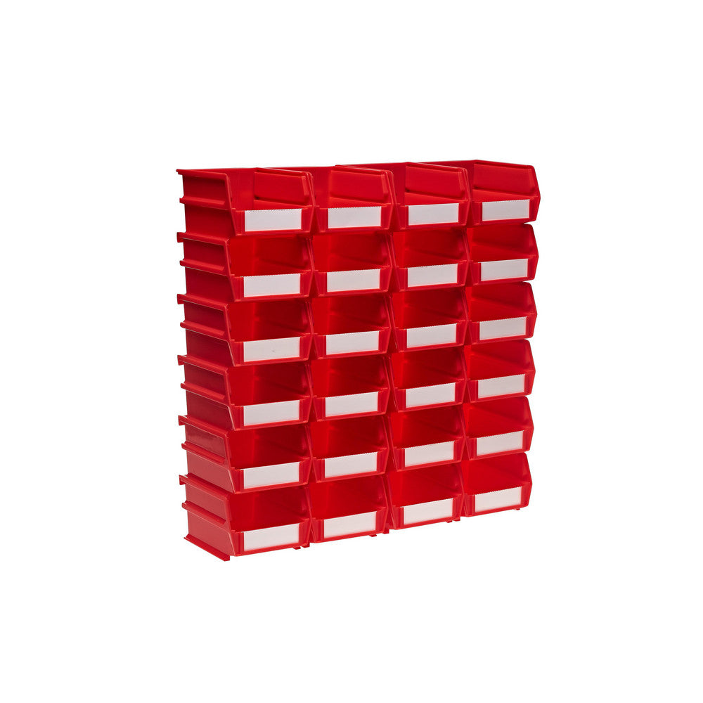 Triton Products 3-210R 5-3/8" L x 4-1/8" W x 3" H Red Bin 24 CT