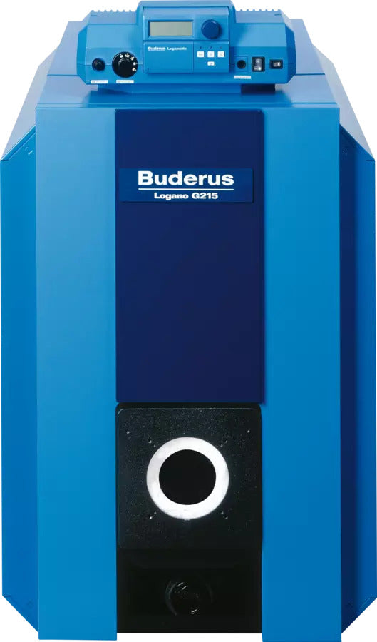 Buderus G215/5 Logano Thermostream Oil-Fired Boiler, 180,000 BTU