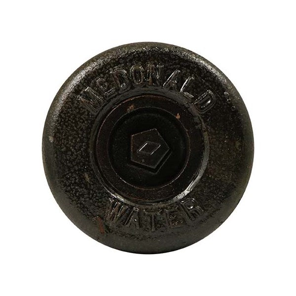 A.Y. McDonald 4511-011 5624Lfs Curb Box Lid Fire Sprinkler Pentagon Plug 2 Tap