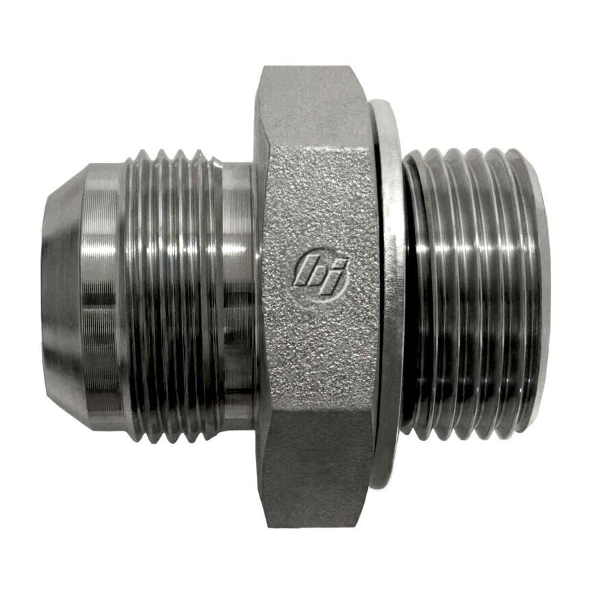 Brennan 7012-06-08 06MJ-08MBSPP ORR Straight. Oring/Ret Ring