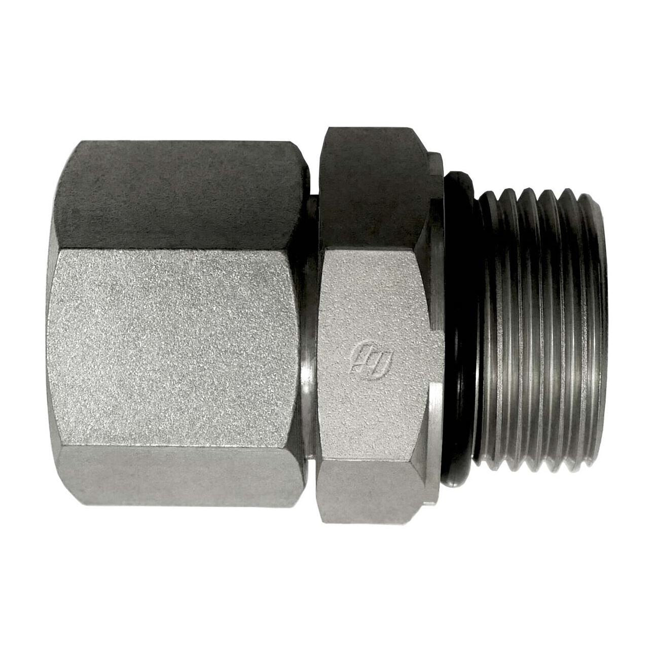 Brennan 7022-16-16-ORR 16FJS-16MBSPP Orr Straight. Oring/Ret Ring