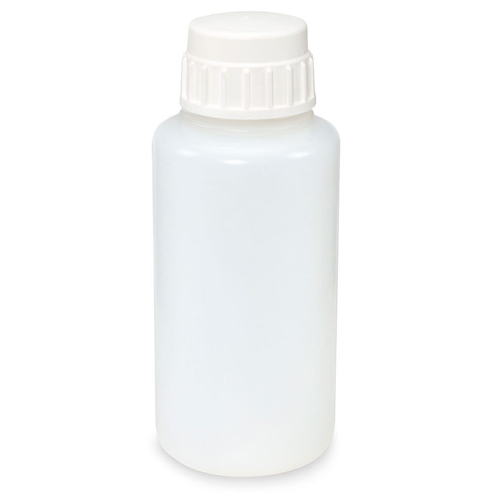 Globe Scientific 7081000 Vacuum Bottle Heavy Duty PP 1 Liter White PP 53mm Screw Cap