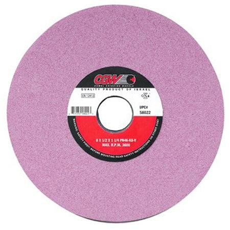 CGW ABRASIVES 58013 7X3/4X1-1/4 T5 Pa46-I8-Vtoolroom Wheel