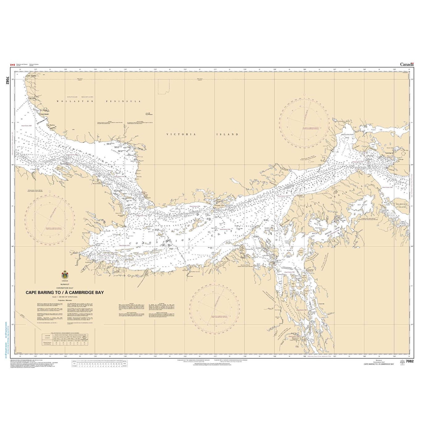 Paradise Clay CAN7082 CHS Cape Baring to/ Cambridge Bay