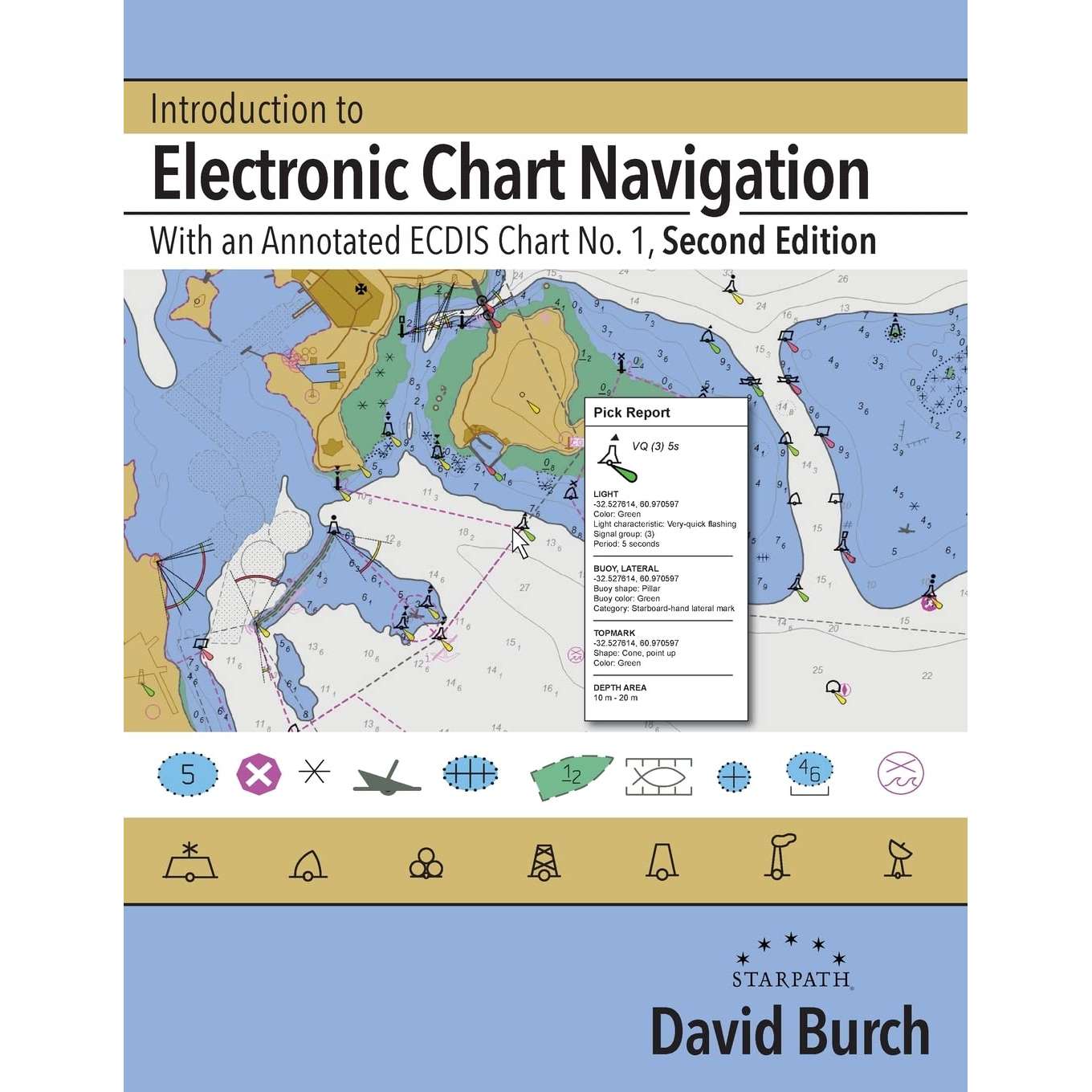 Paradise Clay STR052 Introduction To Electronic Chart With An Annotated Ecdis Chart No. 1 - Book