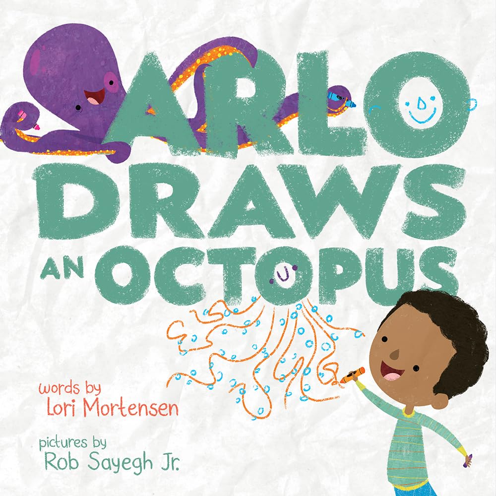 Paradise Clay HNA071 Arlo Draws an Octopus - Book