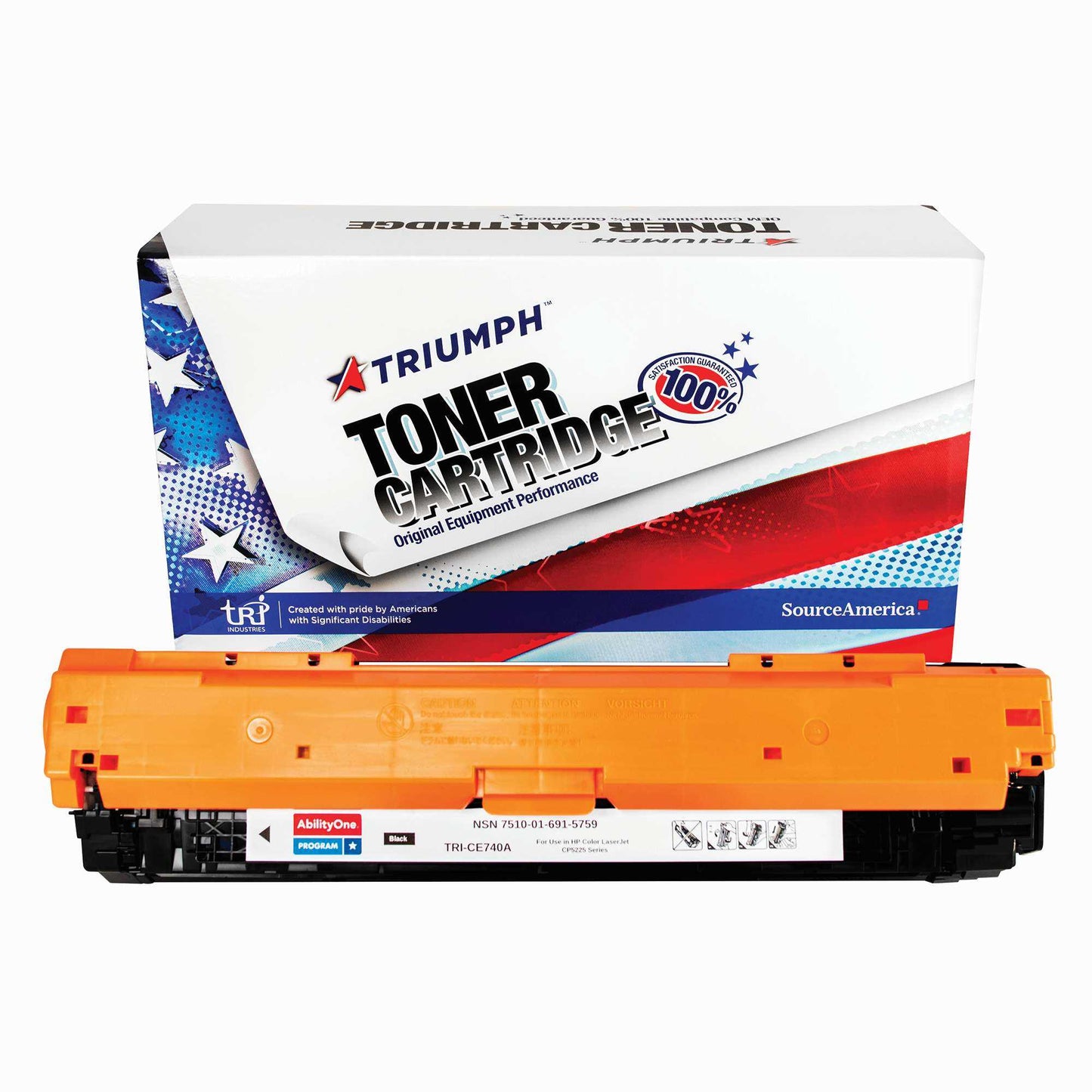AbilityOne 7510016915759 Toner Cartridge Remanufactured Hp Ce740A Black