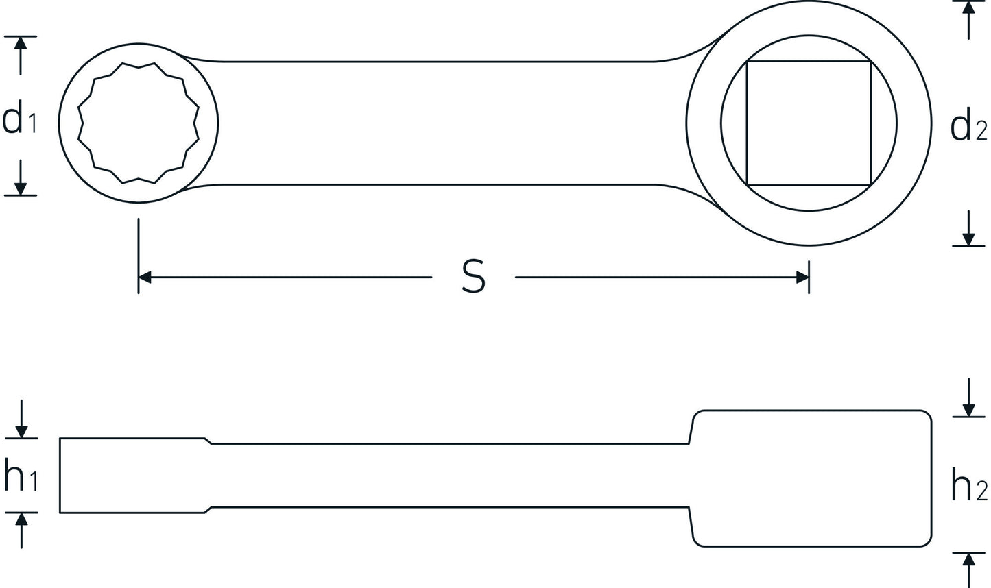 Stahlwille 2470036 447A 5/8 Adapter