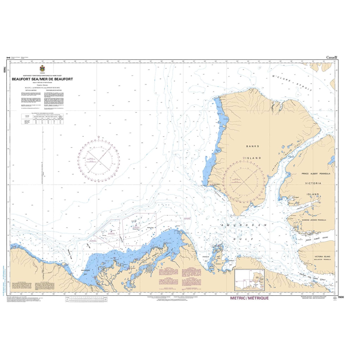 Paradise Clay CAN7600 CHS Beaufort Sea/ Mer de Beaufort