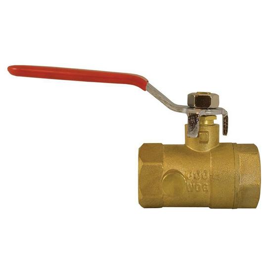 Jones Stephens B67217 1/2" Threaded Brass Ball and Waste Valve