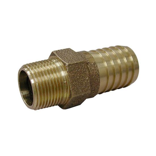 Jones Stephens I13005LF 1-1/2" MPT Bronze Insert Adapter