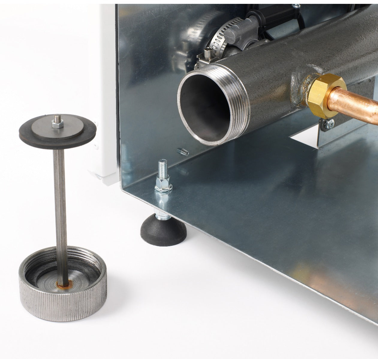 Bosch 7-733-600-082 Greenstar Combi FS 100 (KWB28) Floor Condensing Boiler, Heating and Tankless Hot Water, Input 100 MBH